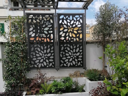 Terrazzo con musciarabie a Prati