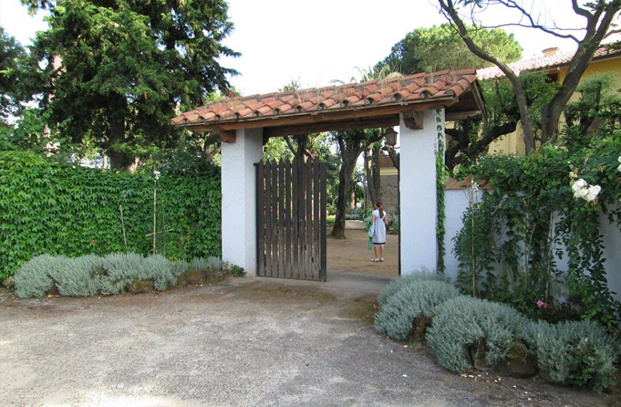 Parco della villa dei lecci a Nettuno