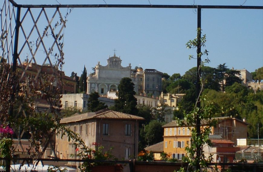 Un terrazzo di rimpetto al Gianicolo
