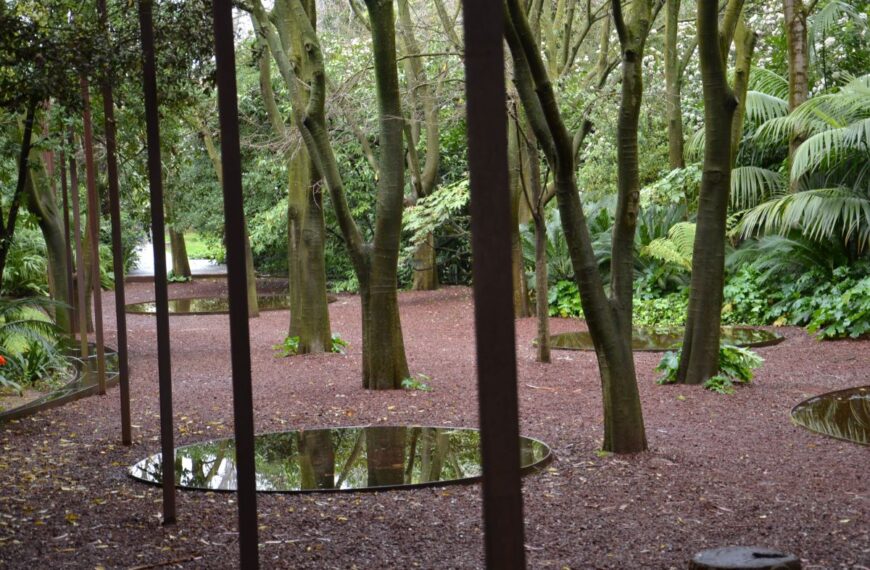 Il giardino della Fondazione Gulbenkian a Lisbona