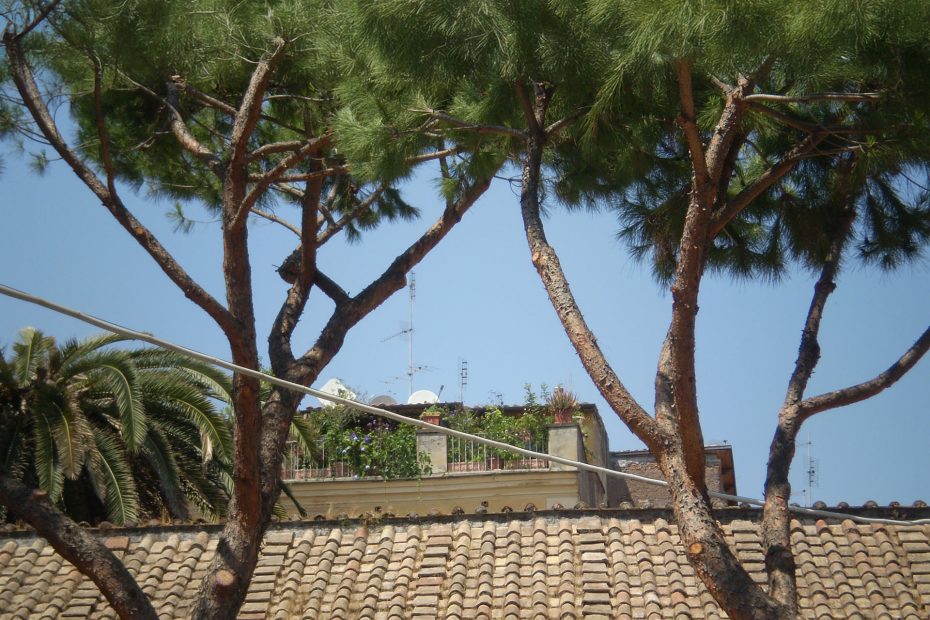 Un pied a terre sui tetti di Trastevere