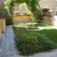 una pergola accoglie